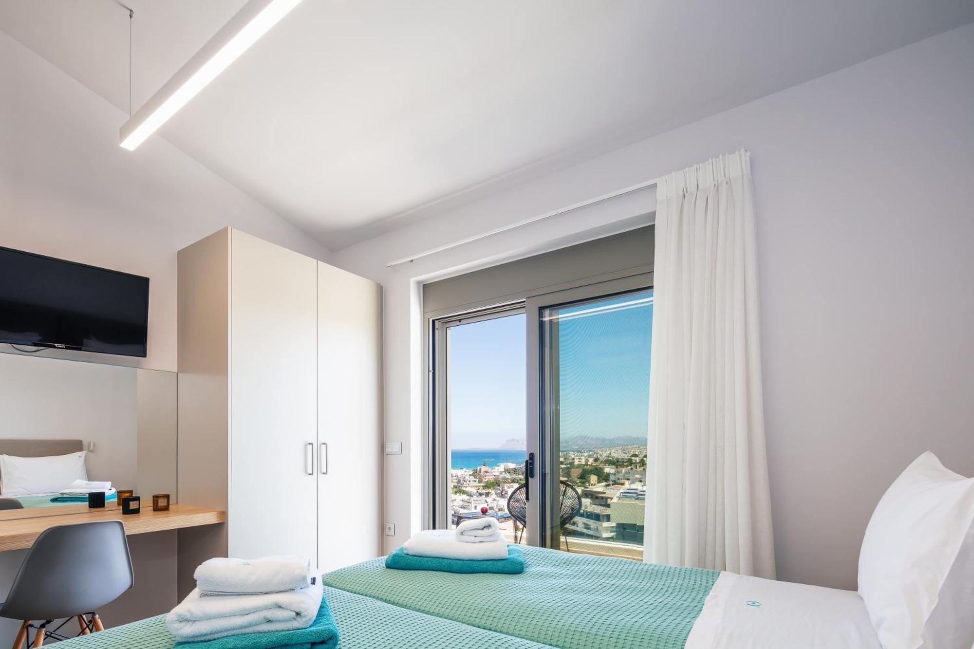 Centro Golden View Villa Chania  Bagian luar foto