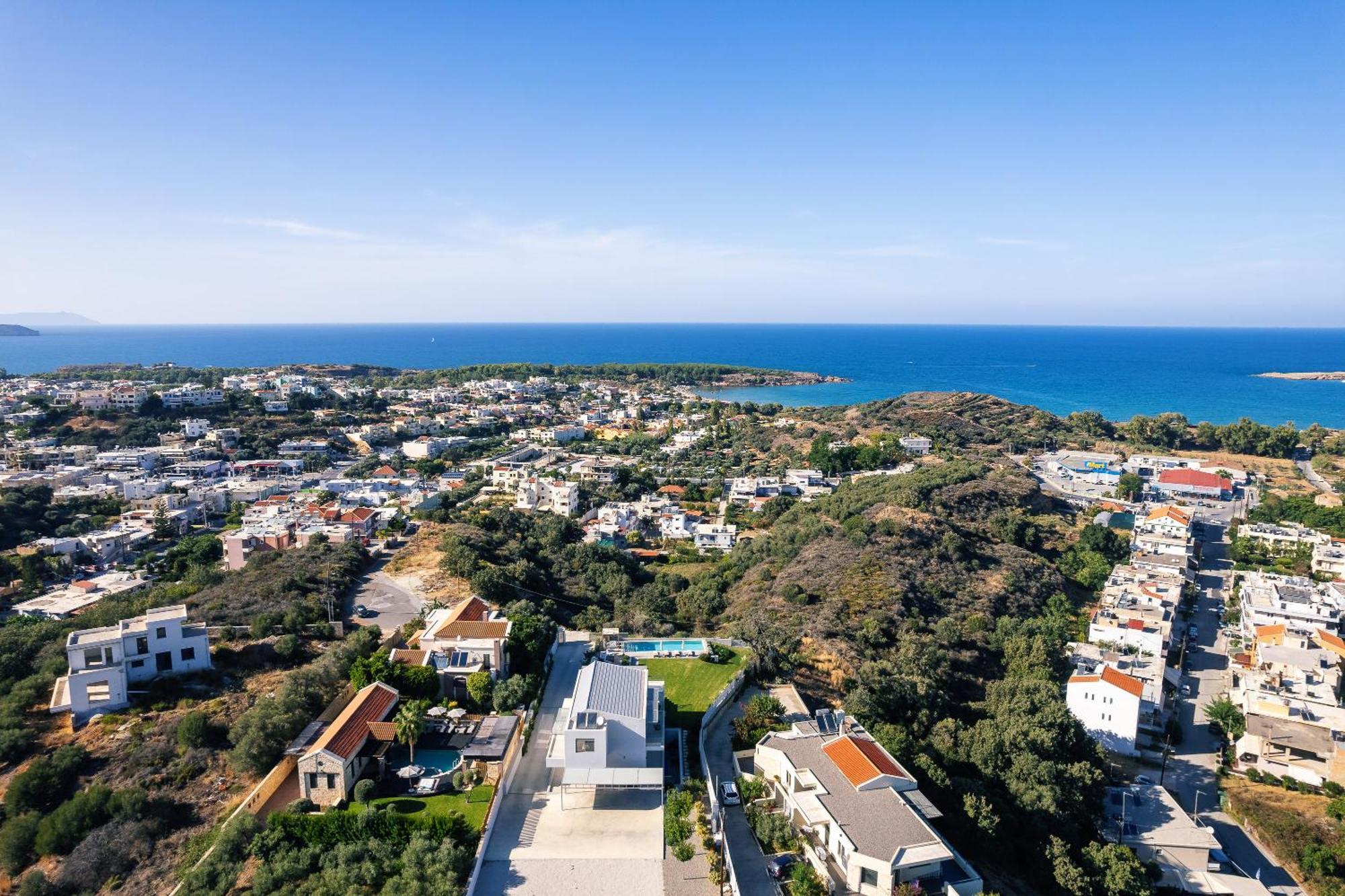 Centro Golden View Villa Chania  Bagian luar foto