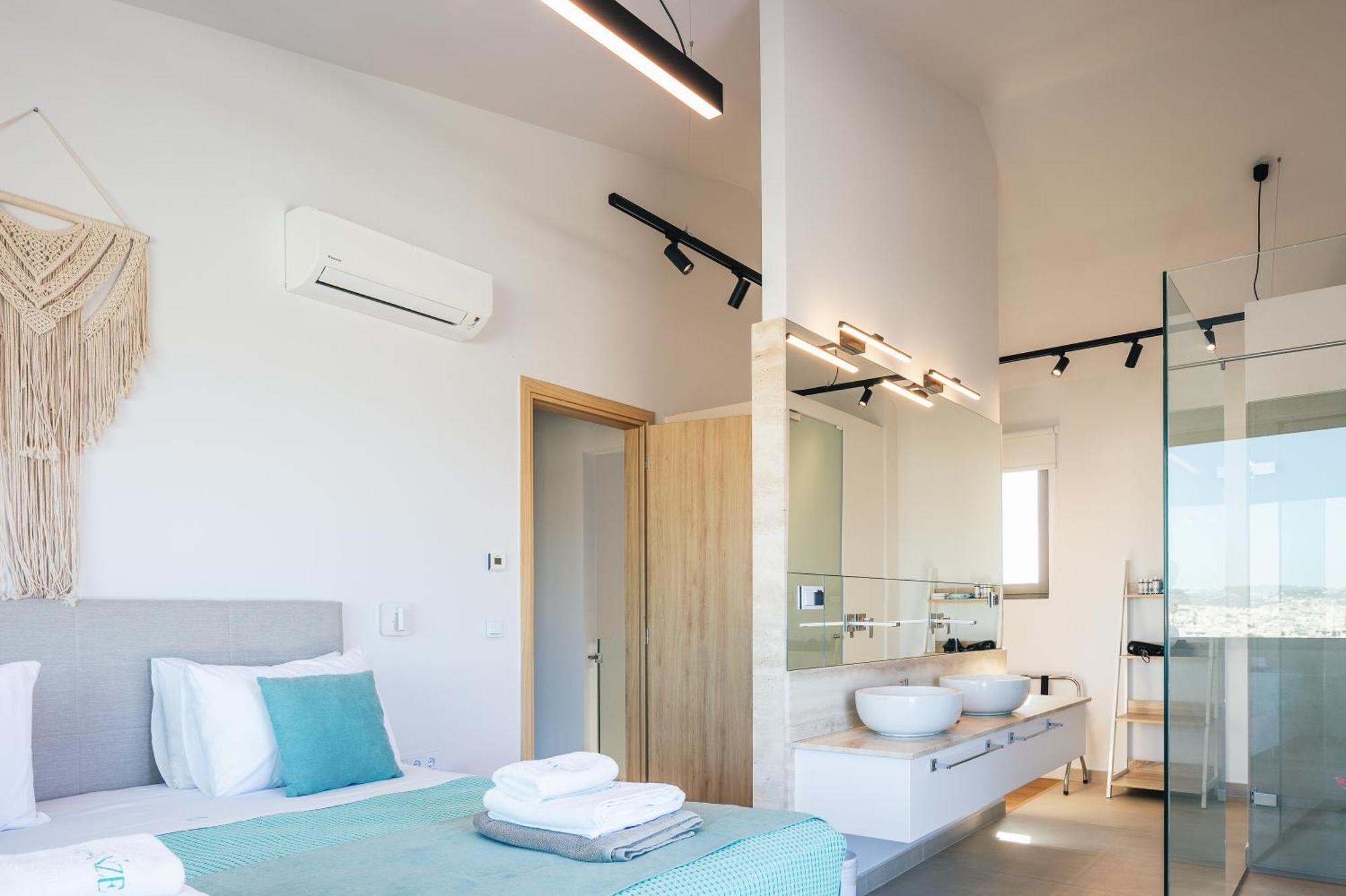 Centro Golden View Villa Chania  Bagian luar foto